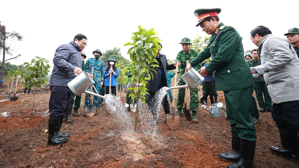 Thủ tướng Phạm Minh Chính phát động Tết trồng cây Xuân Quý Mão